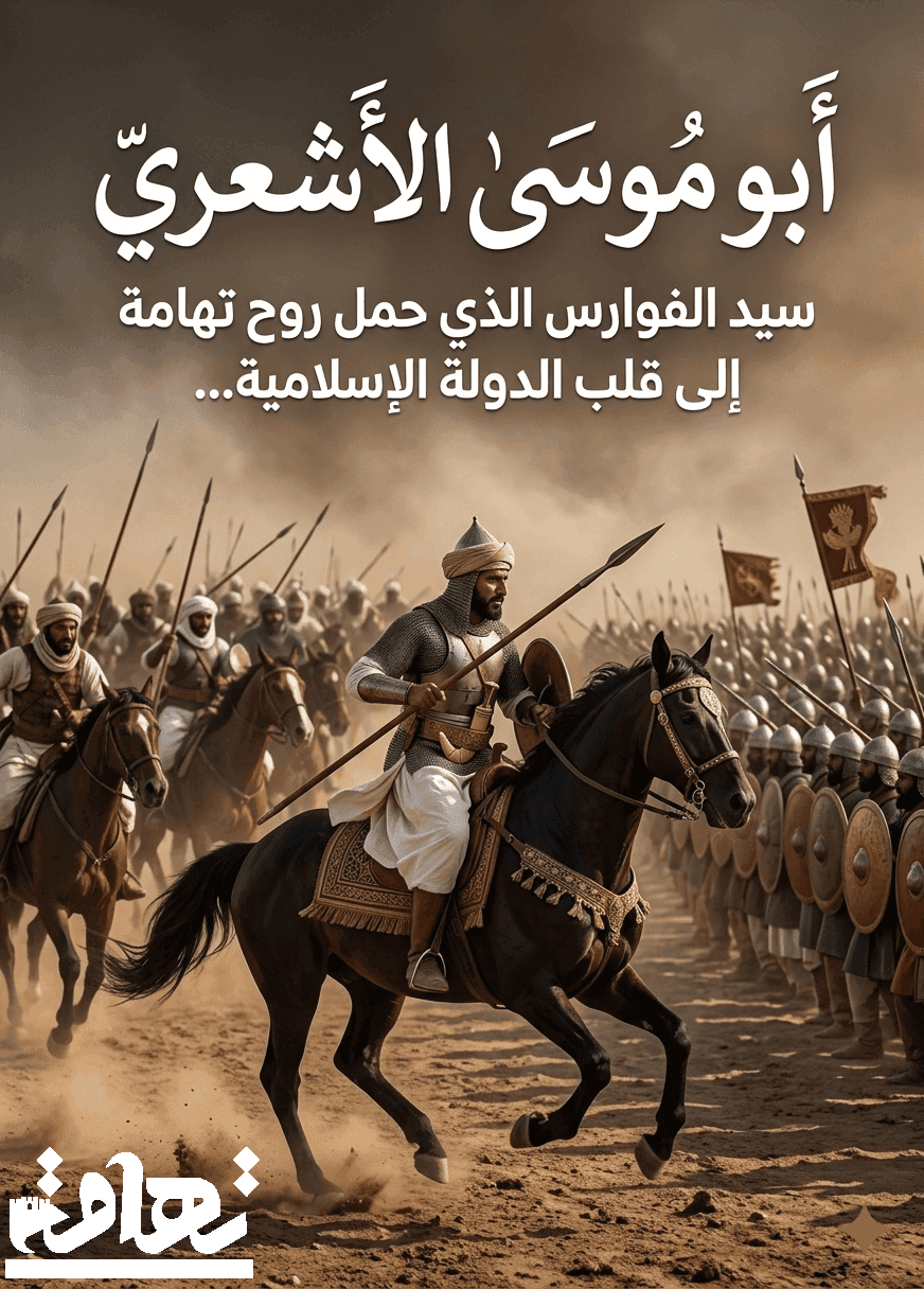 أبو موسى الأشعري - رضي الله عنه، سيد الفوارس والتهامي اليماني الذي حمل روح تهامة إلى قلب الدولة الإسلامية