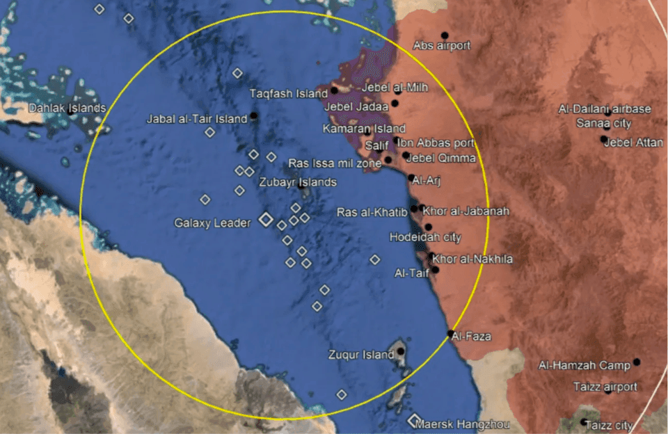 الحوثيون يعززون مواقعهم في ساحل تهامة على البحر الأحمر